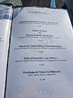 La Brasserie menu