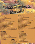 Tonno menu