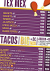 Tacos Deluxe menu