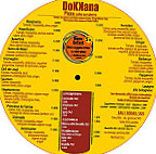 Pizza La Dokkana menu