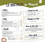 Le Bistrot De Marcel menu