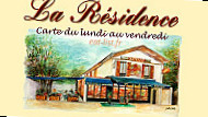 La Residence menu