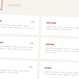 La Pizza Artisanale Carta