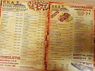 Eka Kebab Uusikaupunki menu