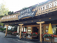 Hotel Waldlust outside