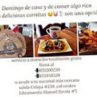 Carnitas Y Buffet El Mota Bautista menu
