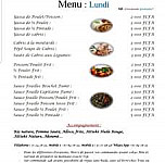 Fleurs De Lys Cardápio