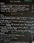 Les Coulisses menu
