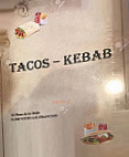 Tacos Kebab inside