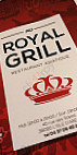 Royal Grill menu