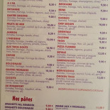 Aux Trois Goûts Cardápio