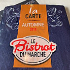 Le Bistrot Du Marche menu