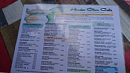 Hinderofen Cafe menu