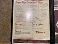 The Springs menu