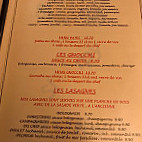 La Casa Nostra menu