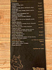 Le Haras menu