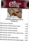 Morgane De Crepes menu