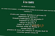 Cavalier menu