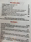 Bordas Crepes Burgers menu
