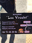 Lou Viroulet menu