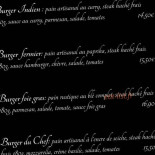 Chez Lili menu