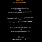 Cafe Renaud menu