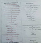La Table de Charbon-Blanc menu