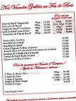 Le Relais Du Haras menu