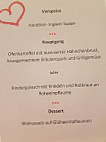 Seligmacherei menu