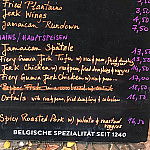 RosaCaleta menu