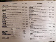 Le Riberal Pizza menu
