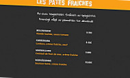 Le Four À Bois menu