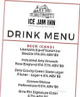 Ice Jam Inn menu