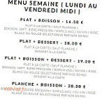 Tendance Et Fraicheur menu