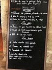 La Muraille menu