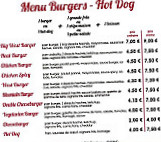 Heat and Burger menu