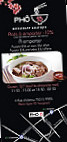 Pho 15 menu