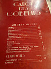 Canon des Gobelins menu