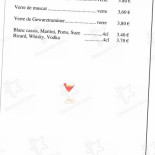 Auberge du Pfaffenschlick Carte