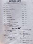 Pizza Saloon Jatznick menu