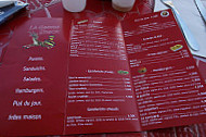 La Gazelle menu