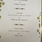 A Vigna menu