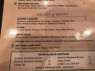 Kathryn's menu