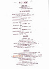 Moulin Labotte menu