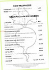 L'éclosion menu