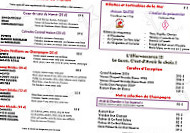 Manoir De La Poterie menu