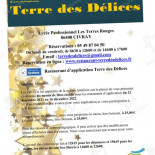 Earth Delights Speisekarte