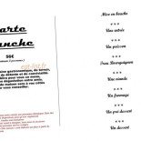 Hostellerie Bressane Carta