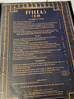 Phileas Club menu