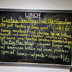 Fiddlestix Cafe menu